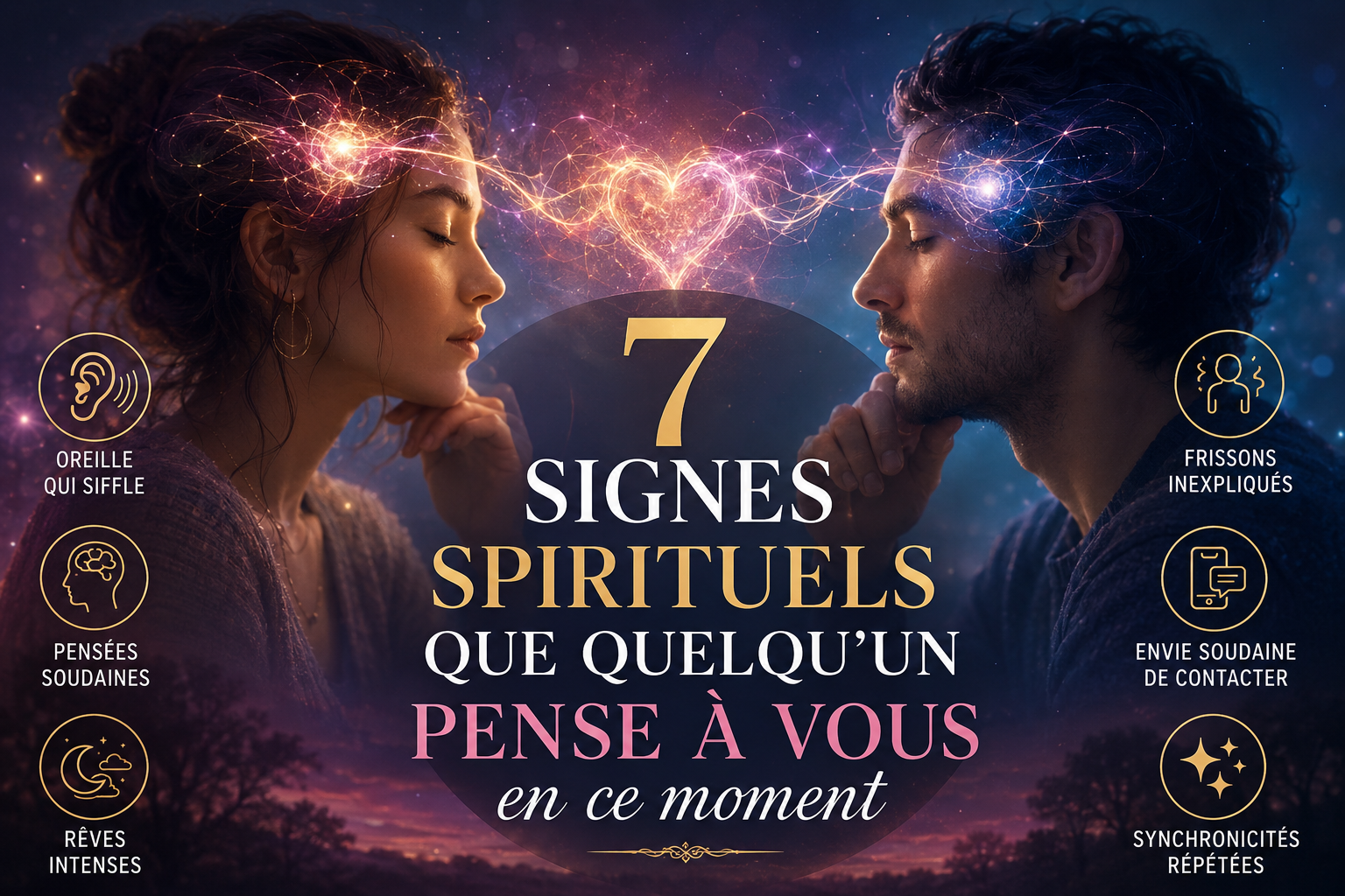 signes spirituels que quelqu’un pense à vous