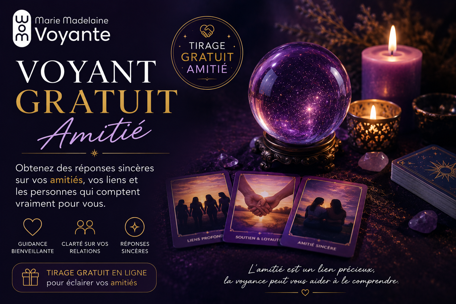 voyant gratuit amitié